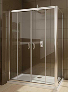 Radaway Kabina prysznicowa Premium Plus DWD+S 150 drzwi x 90 ścianka