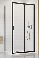 Radaway Alienta DWJ+S kabina prysznicowa 140 x 80 cm Czarny