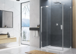 Ronal - Sanswiss Cadura Kabina prysznicowa drzwi lewe 120x90 cm srebrny połysk