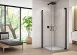 Ronal - Sanswiss Cadura Kabina prysznicowa 100Px90L cm profil czarny mat