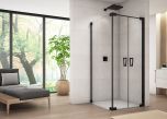 Ronal - Sanswiss Cadura Kabina prysznicowa 140x90 cm profil czarny