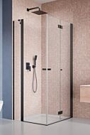 Radaway Nes KDD B + H-KDD II kabina 100x80 cm czarna