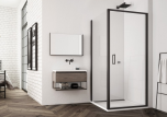 Ronal - Sanswiss Top Line S Kabina prostokątna 90x140 cm profil czarny mat