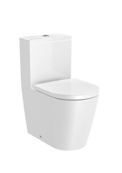 Roca Inspira miska WC kompaktowa Rimless Compacto biała  A342529000