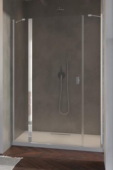 Radaway Nes 8 DWJS Drzwi wnękowe 120 cm prawe chrom 110084590-01-01R/10084610-01-01