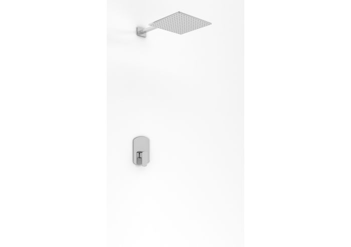 Kohlman Foxal zestaw prysznicowy podtynkowy z deszczownicą 30 cm QW220FQ30