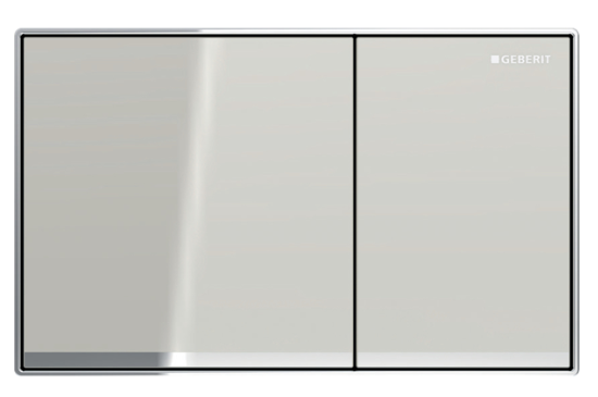 Przycisk uruchamiający Geberit Sigma60, przedni, sand , prostokątny 115.640.JL.1