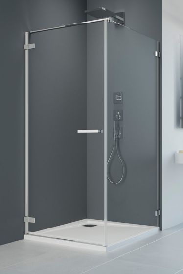Radaway Arta KDJ I Kabina prysznicowa 80x80 cm drzwi prawe chrom  1386081-03-01R/386020-03-01