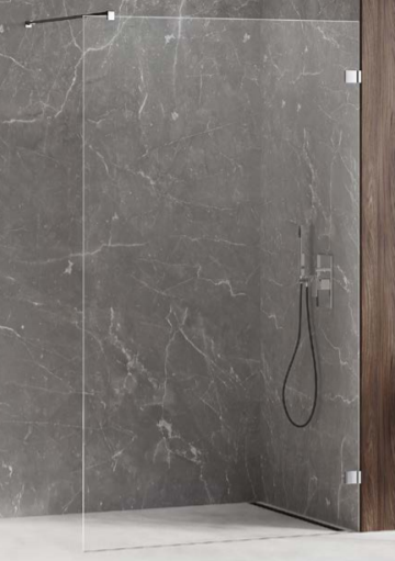 New Trendy Avexa kabina prysznicowa Walk-in L/P 130 cm, wys. 200 cm, szkło czyste  EXK-1944