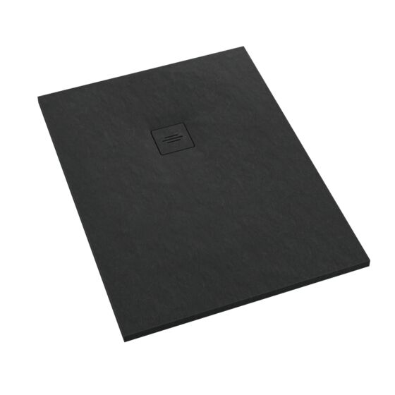 Schedline Brodzik kompozytowy Stabilsound Plus Protos Black Stone 100x180x4 cm, prostokątny 3SP.P1P-100180/C/ST-M1/C/ST