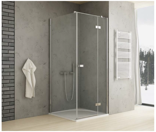New Trendy Reflexa Kabina prysznicowa 90x110 cm prawa EXK-1242/EXK-0301