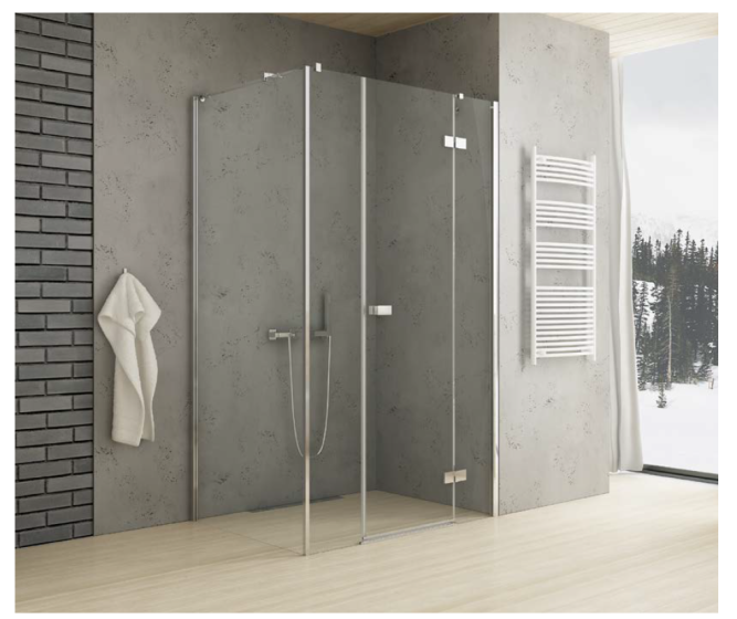New Trendy Reflexa Kabina prysznicowa 110x100 cm prawa EXK-1231