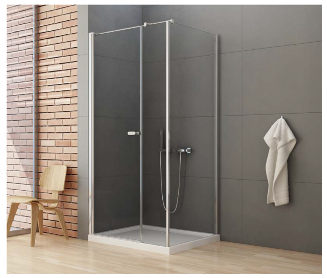New Trendy New Soleo Kabina prysznicowa 100x120 cm  K-0634