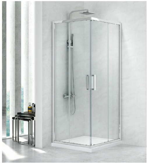 New Trendy New Praktic Kabina prysznicowa 90x90 cm  K-0466