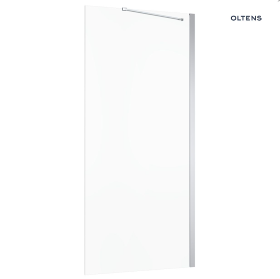 Oltens Trana Ścianka prysznicowa boczna 90 cm chrom  22103100