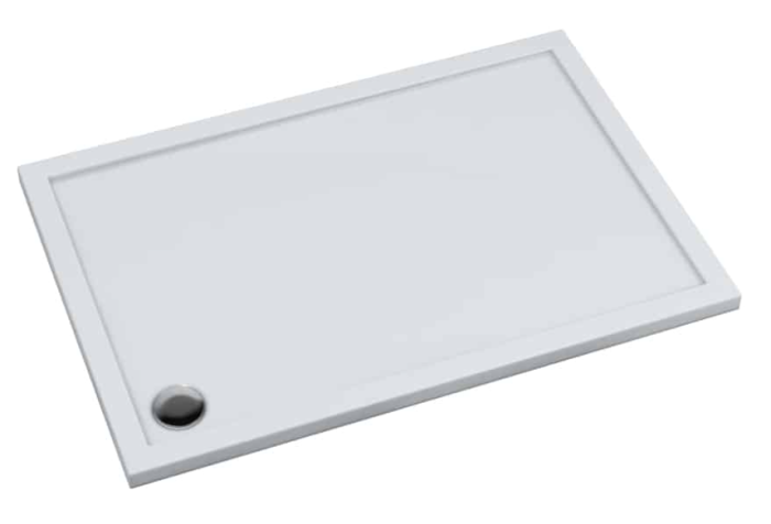 Schedline Sharper Brodzik prostokątny akrylowy 80x150 cm biały 3S.S1P-80150