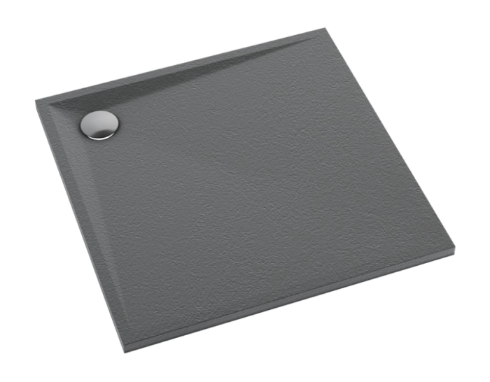 Schedline Libra Brodzik kompozytowy 90x90 cm antracytowy kamień 3SP.L1K-9090/A/ST
