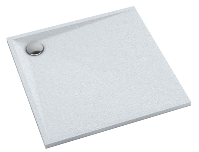 Schedline Libra Brodzik kompozytowy 90x90 cm biały kamień 3SP.L1K-9090/B/ST
