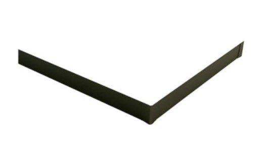 Ronal - Sanswiss Obudowa brodzika prostokątnego 75x90 cm 2/narożnik czarny mat PWIL07509006