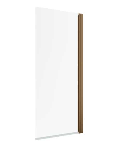 Radaway Nes Brushed Copper PNJ I Parawan nawannowy 100x150 cm prawy miedź szczotkowana 10011100-93-01R