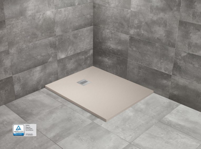 Radaway Kyntos F Brodzik prostokątny 140x70 cm kaszmirowy HKF14070-84