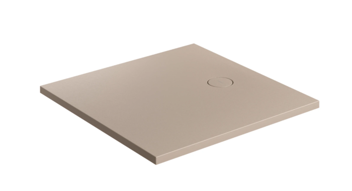 Omnires AQUAROCK M+ Brodzik kompozytowy 90 x 90 cm dune beige mat AQUAROCK90-KDB