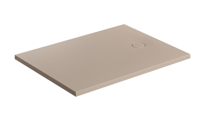 Omnires AQUAROCK M+ Brodzik kompozytowy 80x120 cm dune beige mat AQUAROCK80-120DB