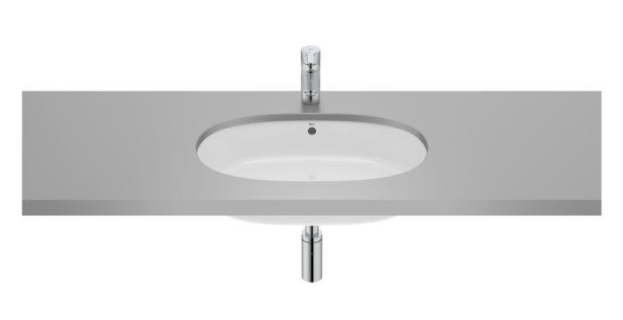 Roca Gap Umywalka podblatowa z przelewem 550 x 350 mm z powłoką A3270YCS00