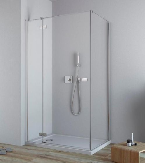 Radaway Fuenta KDJ Kabina prysznicowa 90x70 drzwi lewe chrom 1384044-01-01L/1384048-01-01