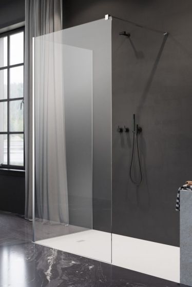 Radaway Modo New IV Kabina prysznicowa 140x70 cm (front+ścianka) chrom 389644-01-01+389074-01-01