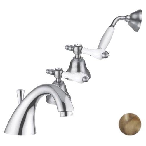 Giulini Giovanni Praga Bateria wannowa 4-otw. stare złoto 7565BR