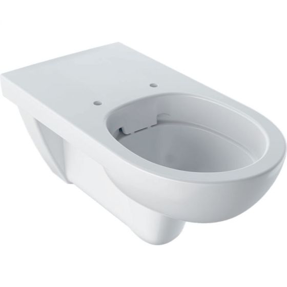 Geberit Selnova Comfort  miska WC ceramiczna długa lejowa Rimfree wisząca 35.5 x 70 x 34 cm biała 501.046.00.7