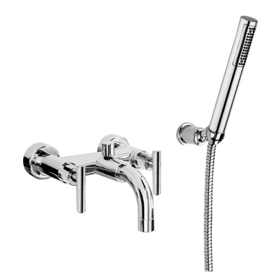 Giulini Giovanni G4 Bateria wannowo-natryskowa czarny mat 7701CZ