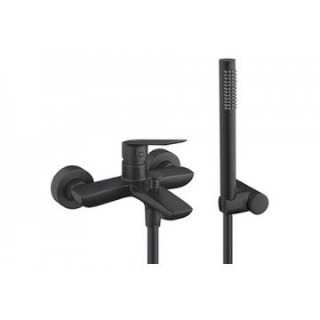 Demm Sleek zestaw natryskowy podtynkowy czarny  mat 99ZES25/CZ