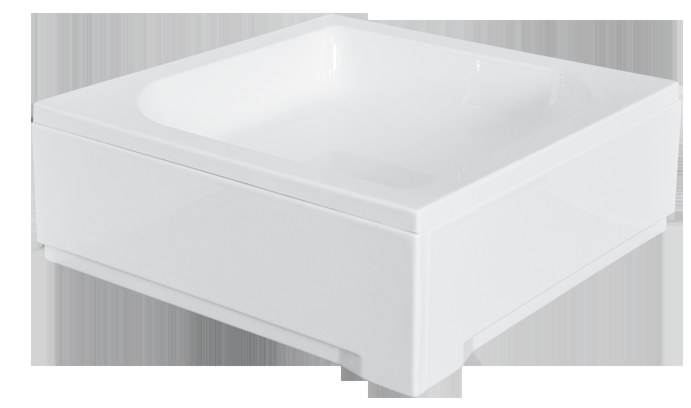 Besco Ares Obudowa do brodzika 90x90x16,5 cm  #OAA-90-KW