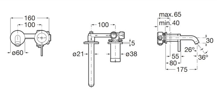 A5A359ECN0 rysunek techniczny