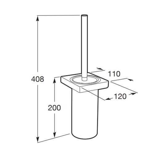 wymiary 120 x 110 x 408 mm
