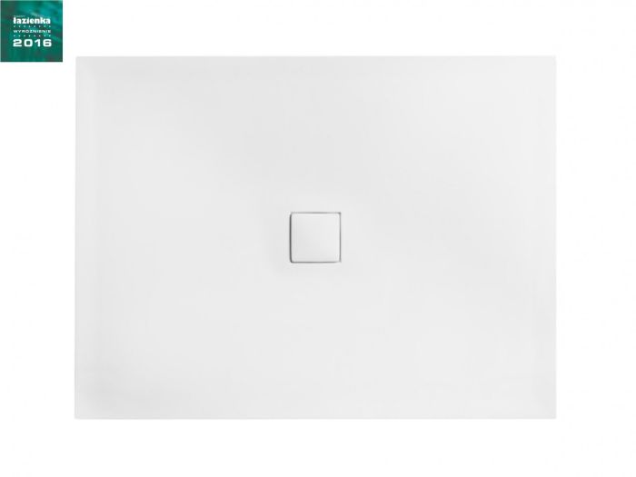 Besco Nox Brodzik prysznicowy 140x90 cm biały  BMN140-90-BB