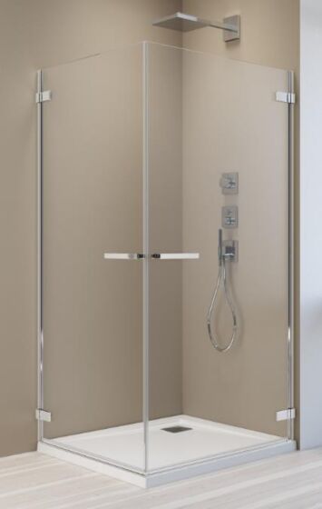 Radaway Arta KDD I Kabina prostokątna 90x80  cm  386061-03-01L+386060-03-01R