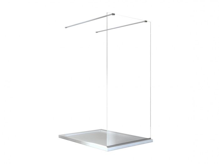 Besco Aveo Duo Kabina prysznicowa walk-in 140x195 cm  AVD-140-195C