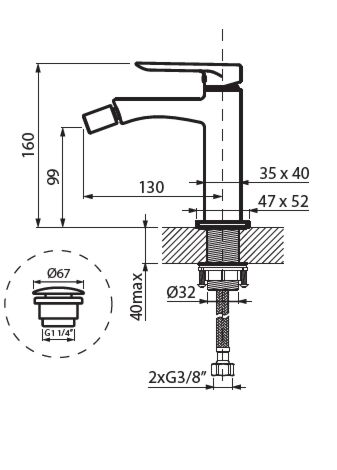ryzunek techniczny, wymiary