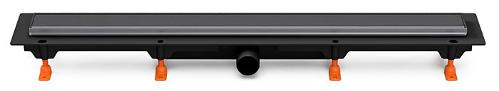 Werit  Exclusive 40 odpływ liniowy z maskownicą 650 mm gun metal 175-30650400-24