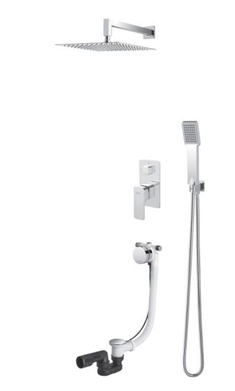 Vedo Mito II system wannowo-natryskowy podtynkowy deszczownia 25 cm VBM3232/25/CH