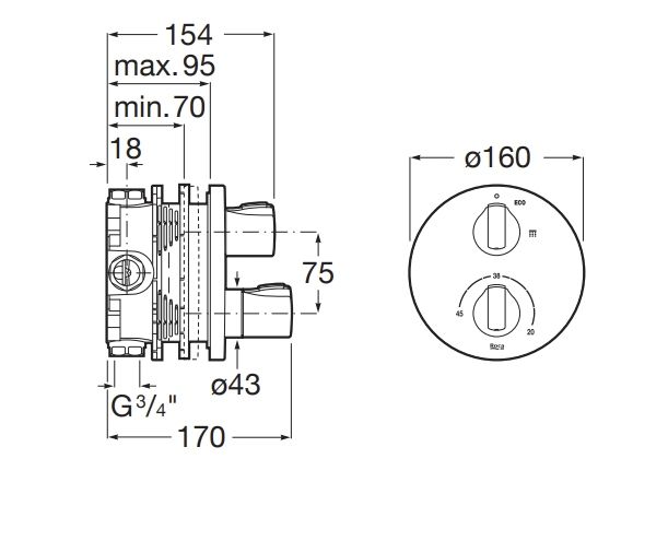 A5A2E09RG0 rysunek techniczny