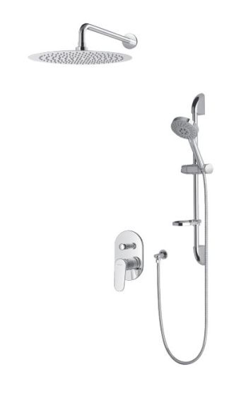 Vedo Otto IV system natryskowy podtynkowy z deszczownią 30 cm VBO8224/30/CH