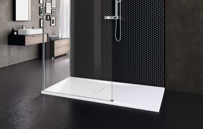 Novellini Custom Touch brodzik 140x70x3,5 cm biały mat CT140704-79