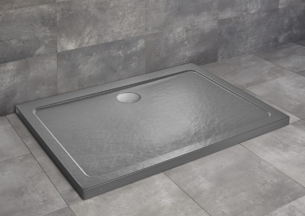 Radaway Doros D Stone Brodzik prostokątny 100x90x5 cm antracyt SDRD1090-01-64S