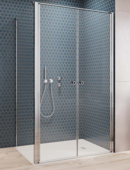 Radaway EOS II DWD + S Kabina kwadratowa 100x100 cm lewa 13799492-01+13799452-01L
