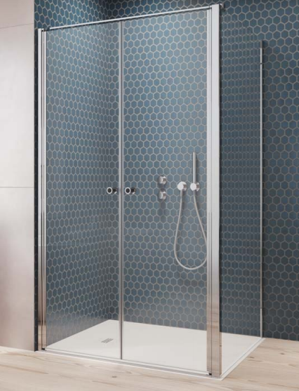 Radaway EOS II DWD + S Kabina prostokątna 120x100 cm prawa 13799494-01+13799452-01R