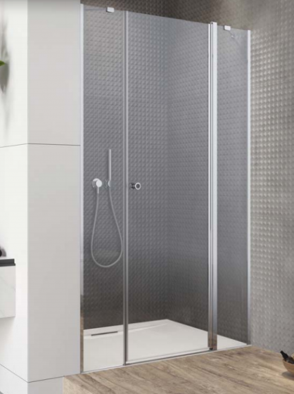 Radaway EOS II DWJS Drzwi do wnęki 130 cm (128-131cm) prawe 13799455-01R